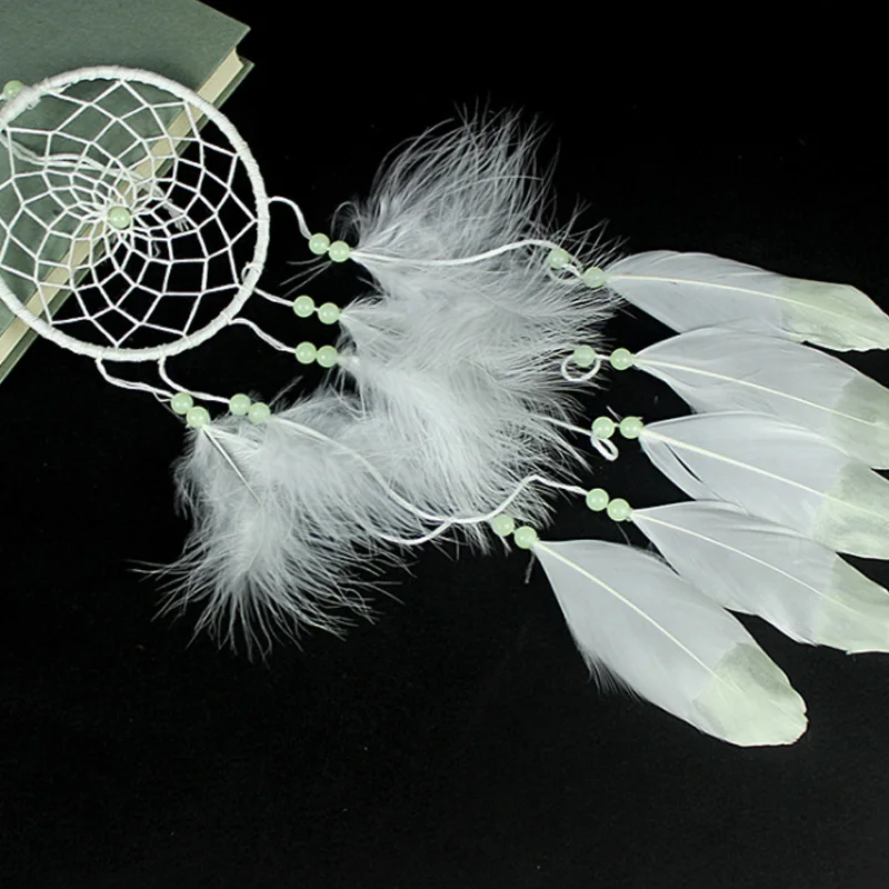 Флуоресцентный Ловец снов Крытый ручной работы кулон орнамент День Святого