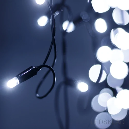 026011 Светодиодная гирлянда ARD EDGE CLASSIC 2400x600 BLACK 88LED STD WHITE (230V 6W) (ARDCL IP65) 1шт. Arlight|Новизна