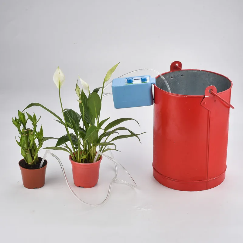 New Water Pump Drip Irrigation Time Outdoor Flowers Plant Watering Timer Controller For Garden Automatic | Дом и сад