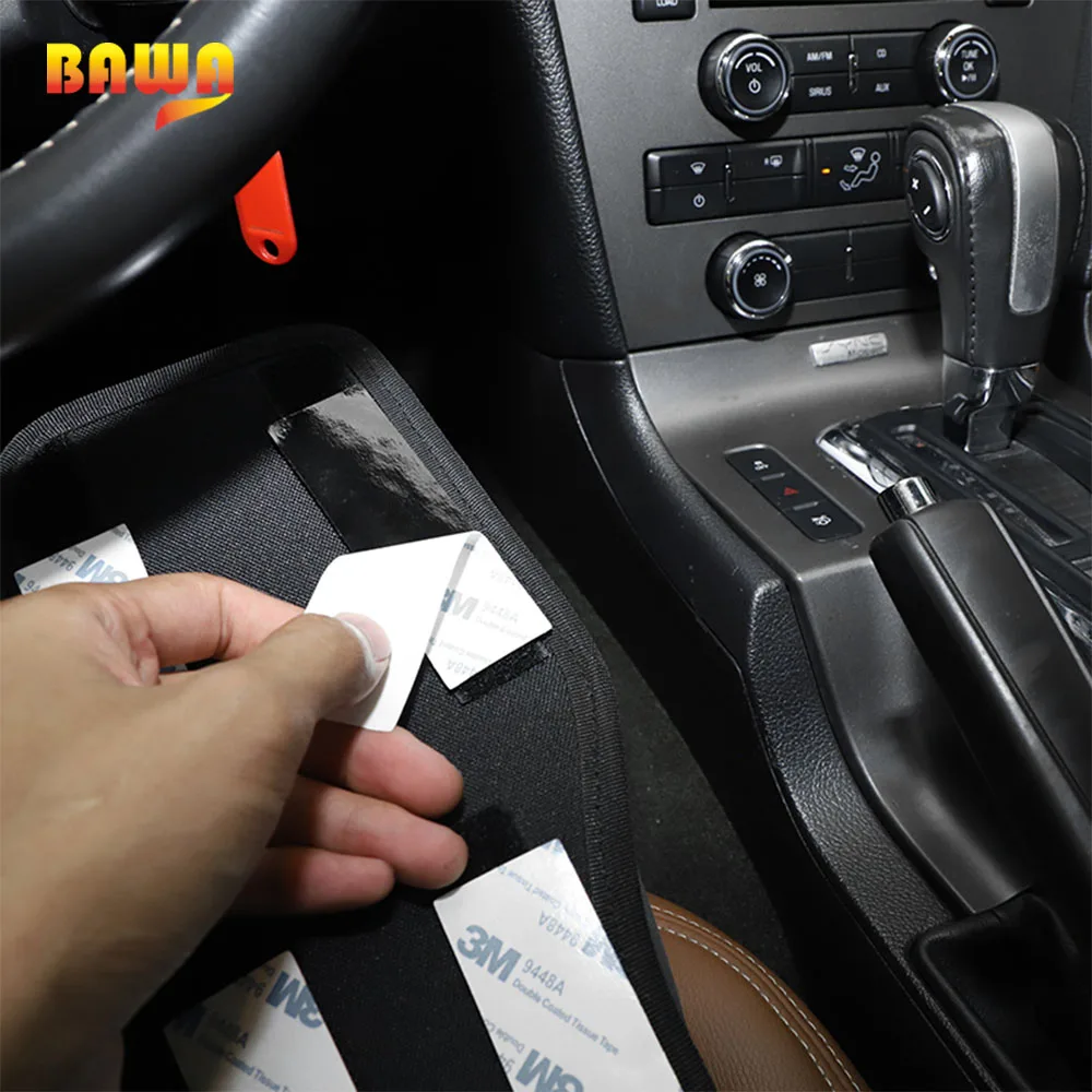 Pаспродажа Сумка-Органайзер BAWA для хранения боковой коробки передач автомобиля, съемные аксессуары для Ford Mustang 2010-2014