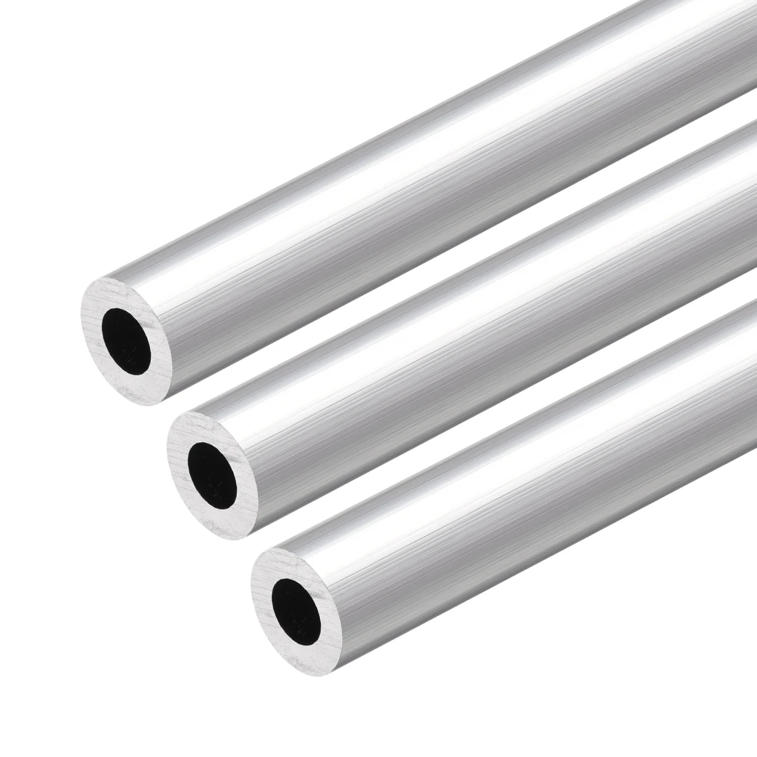 

uxcell 6063 Aluminum Round Tube 300mm Length 13mm OD 7mm Inner Dia Seamless Aluminum Straight Tubing 3 Pcs
