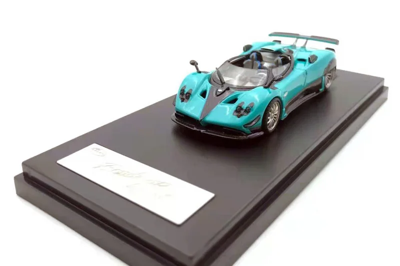 LCD 1:64 Pagani Zonda HP Barchetta синяя/мятно-зеленая/Розовая литая модель автомобиля | Игрушки