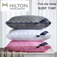 hill hotel pillow core washable 3d pure cotton pillow three dimensional quilted cervical pillow for sleep