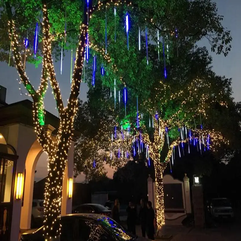 СВЕТОДИОДНАЯ Гирлянда-метеорит 8 шт./компл. 20 см | Освещение