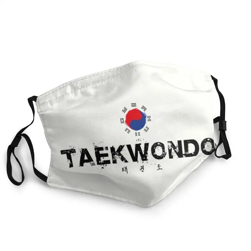 

Многоразовая маска для лица для мужчин, дизайнерская Корейская и Азиатская маска для карате, против смога, пылезащитный чехол, респиратор, м...