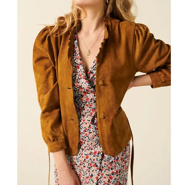 

Women Coat 2020 New Style Deerskin Velvet Coat Top European Women's Clothing