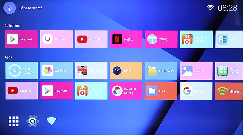 Android 9,0 RGB светильник Smart tv Box Amlogic S905X3 USB3.0 1080P H.265 4K 60fps Wifi Google Play Netflix Youtube A95X F3 Air 8K