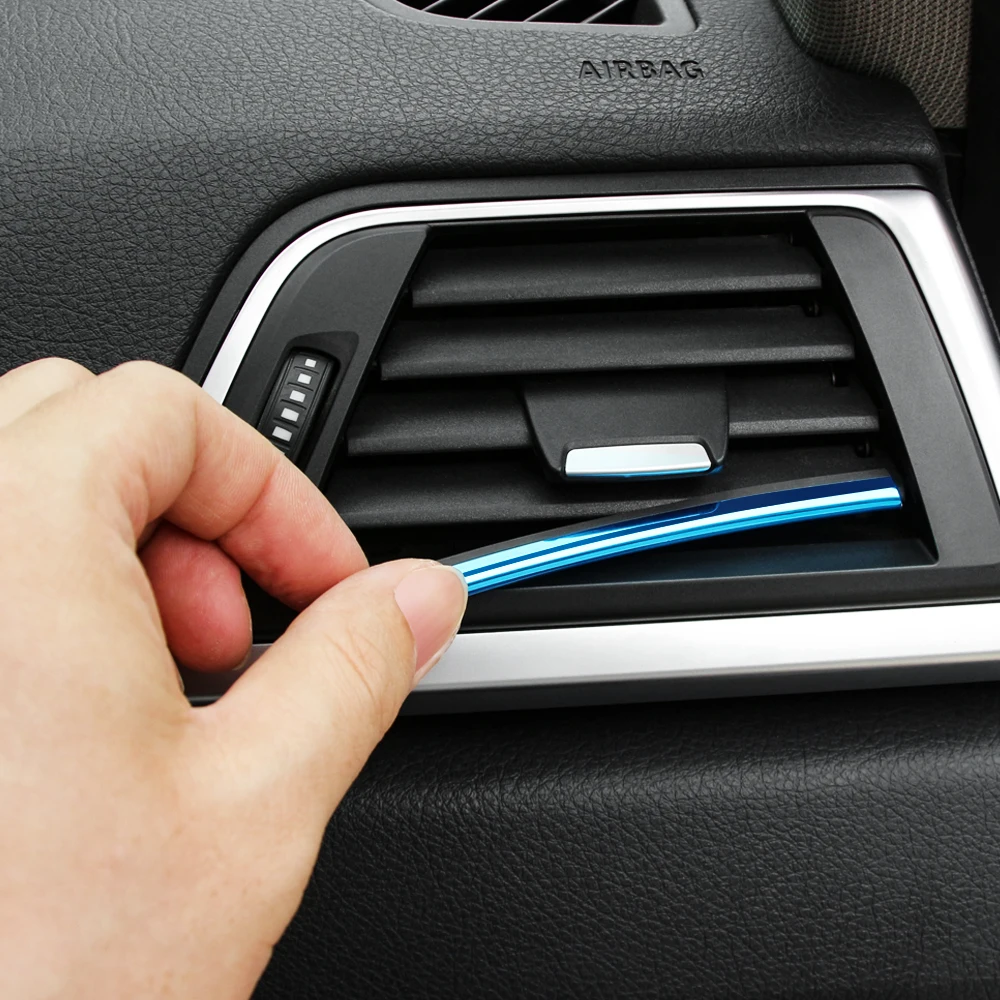 Автомобильный Стайлинг покрытие для воздуховыпускного отверстия отделочная