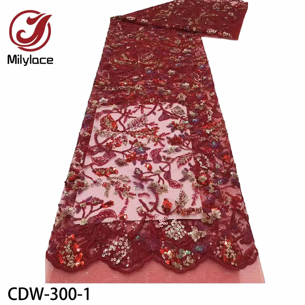 

Milylace африканская сетчатая кружевная ткань 2020 Высококачественная кружевная ткань, французская Тюлевая кружевная ткань нигерийские кружева...