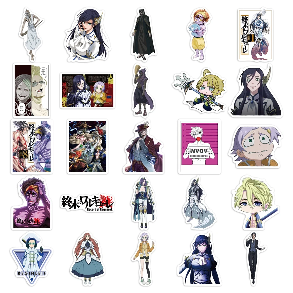Стикеры в японском стиле аниме Рагнарок Водные Наклейки для багажа ноутбука