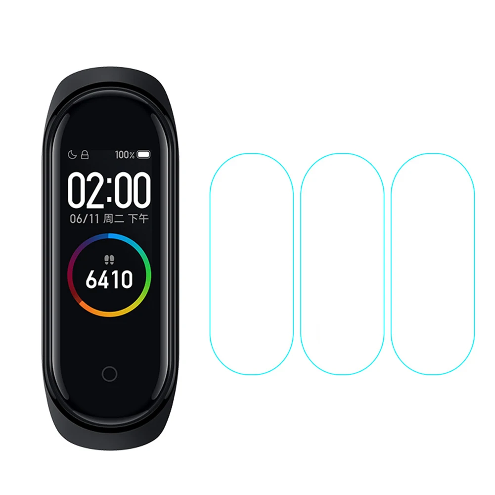 Умное закаленное гидрогель Полный пленка Centechi для Mi Band 4 устойчивая к царапинам