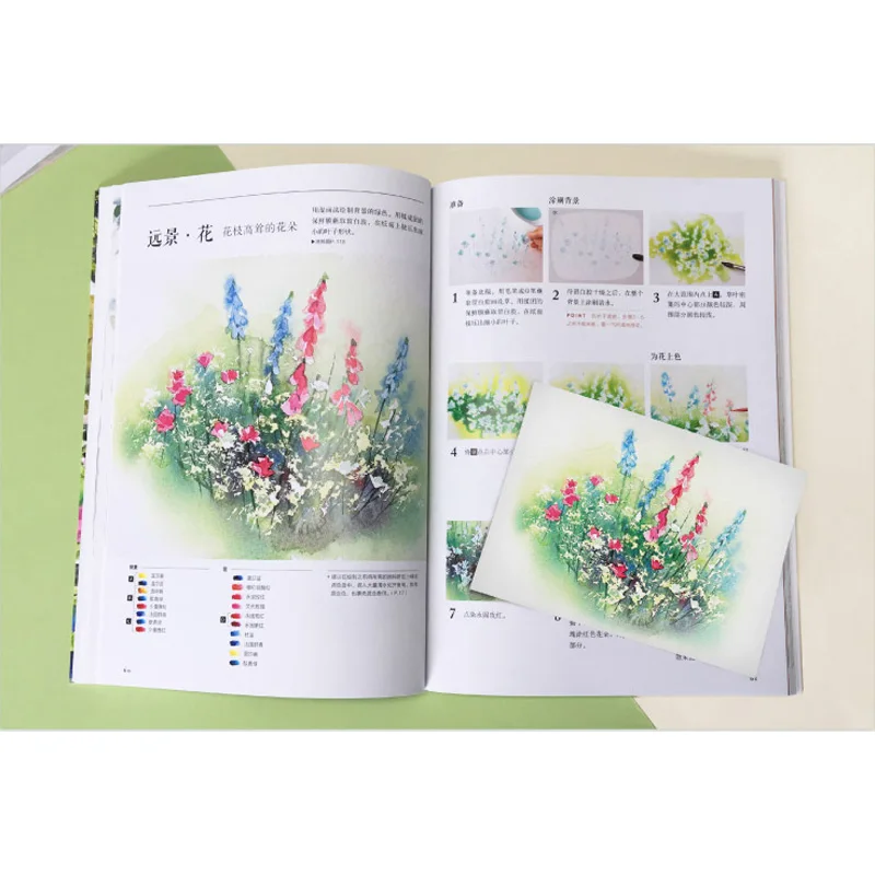 Outside the Window Watercolor Landscape Painting Tutorial Book Basic Technique Sketch Art Supp | Канцтовары для офиса и дома