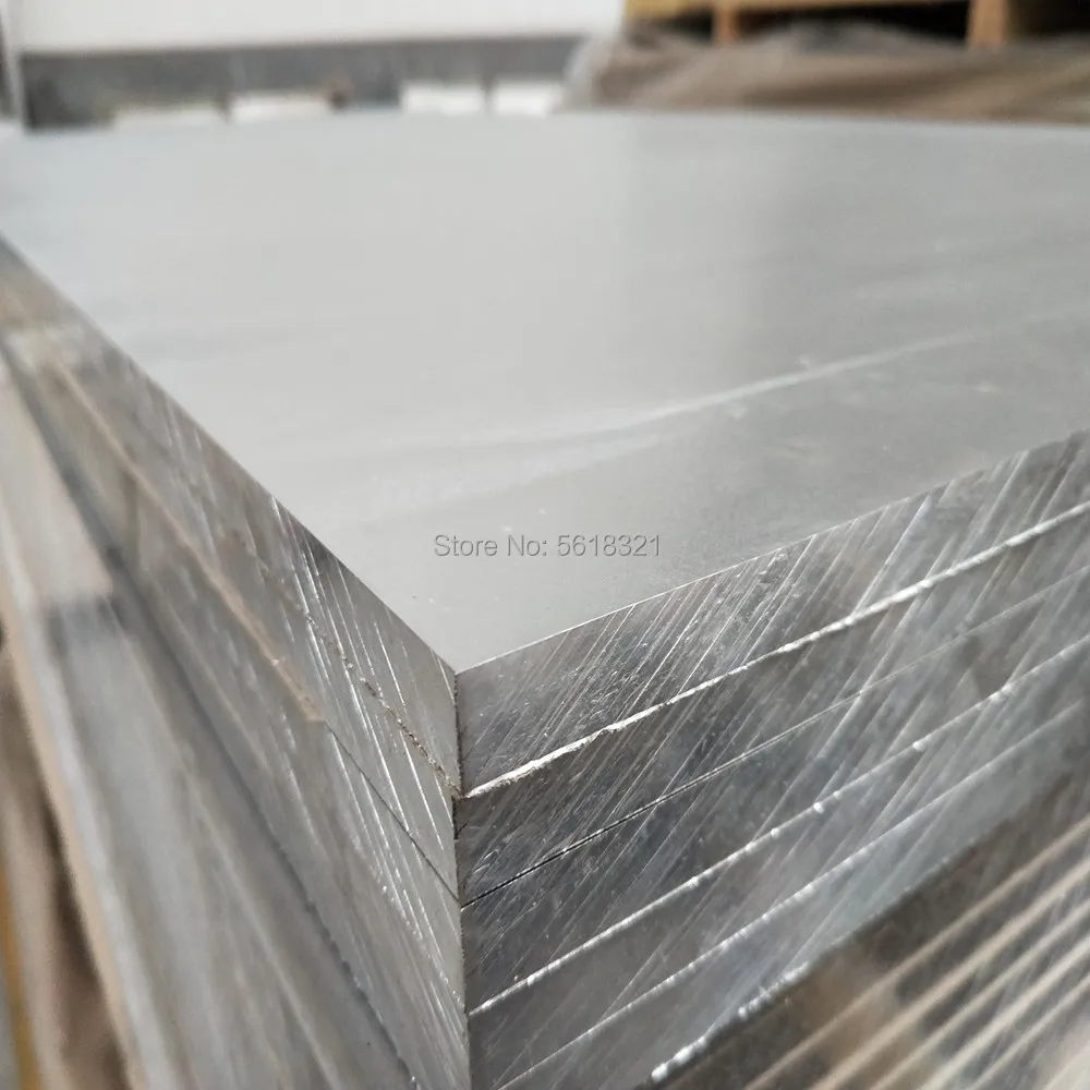 Алюминиевая пластина на заказ для самостоятельного изготовления 6061 длина 300x300 мм