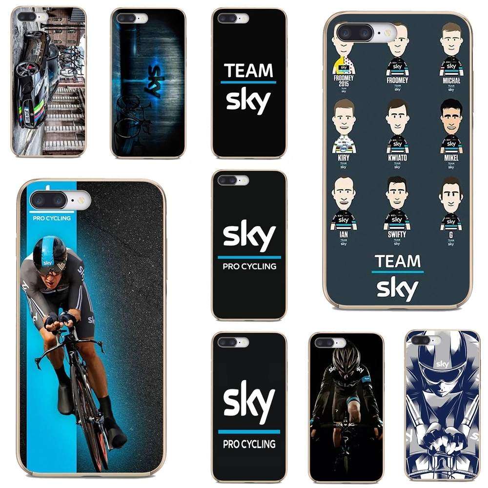 Силиконовый чехол для Samsung Galaxy S7 S8 S9 S10E S20 FE Note 10 20 Edge Lite Plus Ultra Bike Race Sky Pro Team