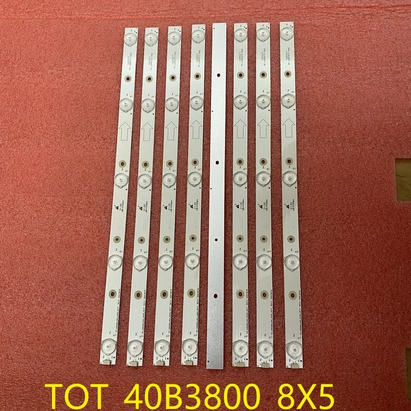 

5 комплектов = 40 шт. светодиодных панелей для Ph40b28dsgw PLE-4005FHD 006-P1K3387B LVF4000T E1 V1 V4 LEKT40B3800 L40B2800 TOT_40B3800