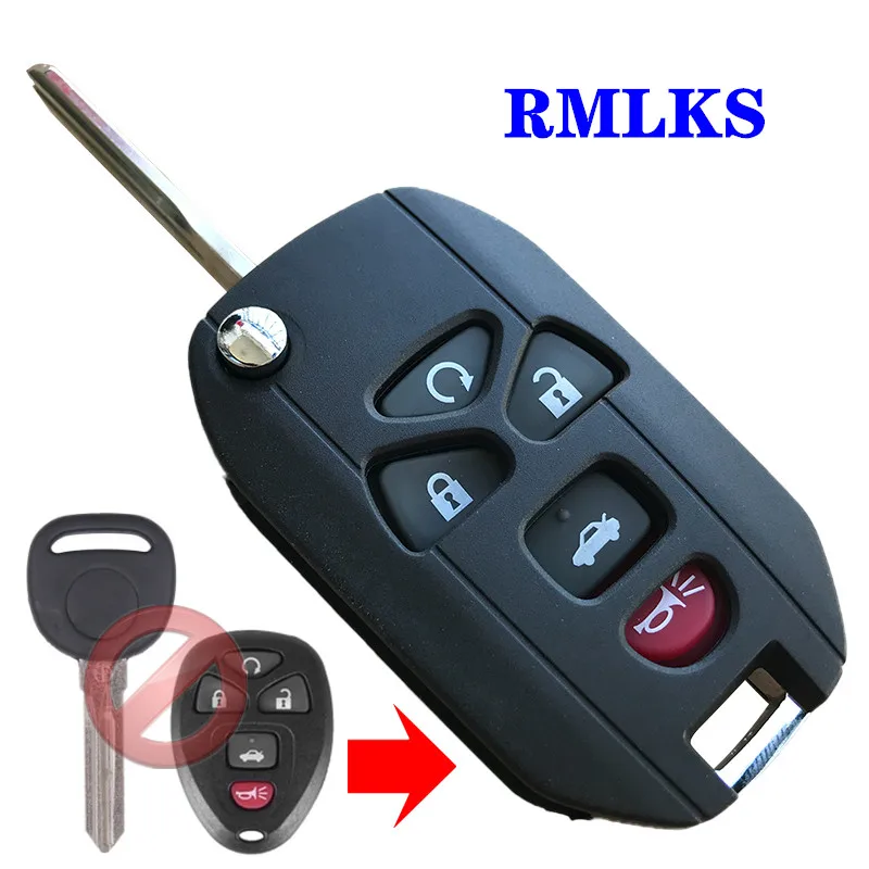 Автомобильный складной чехол для ключей Buick G C Chevrolet Cadillac Pontiac Saturn 5 6 кнопок