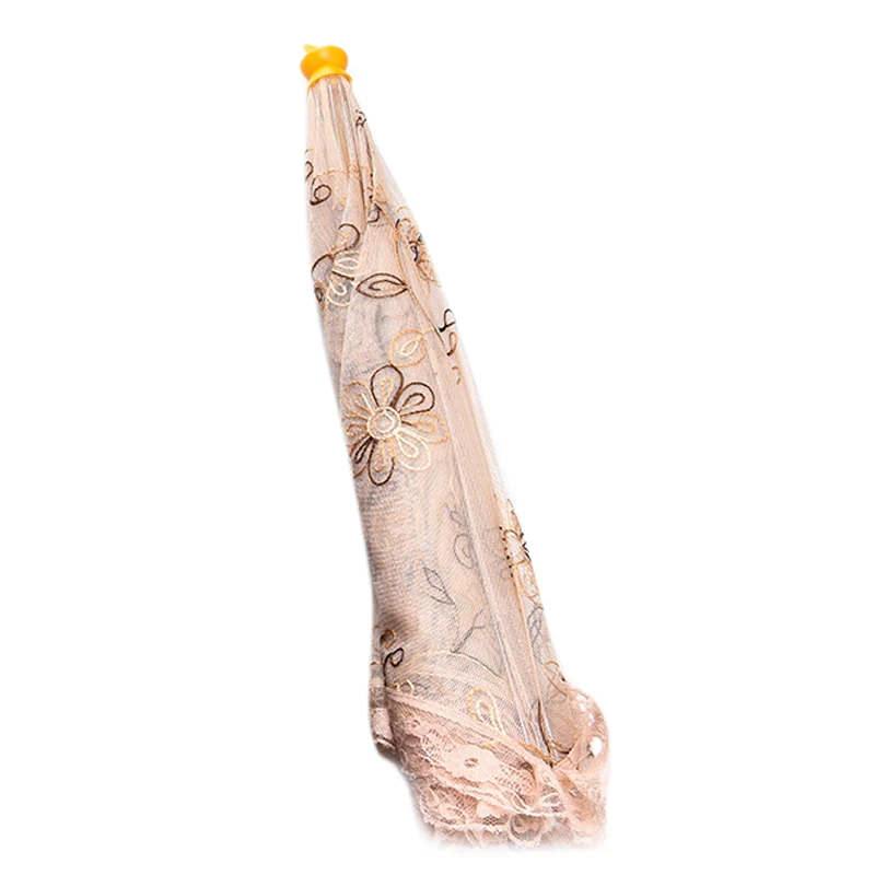 LBER Новое Кружевное складное блюдо крышка Еда пыли из чистой ткани ажурного