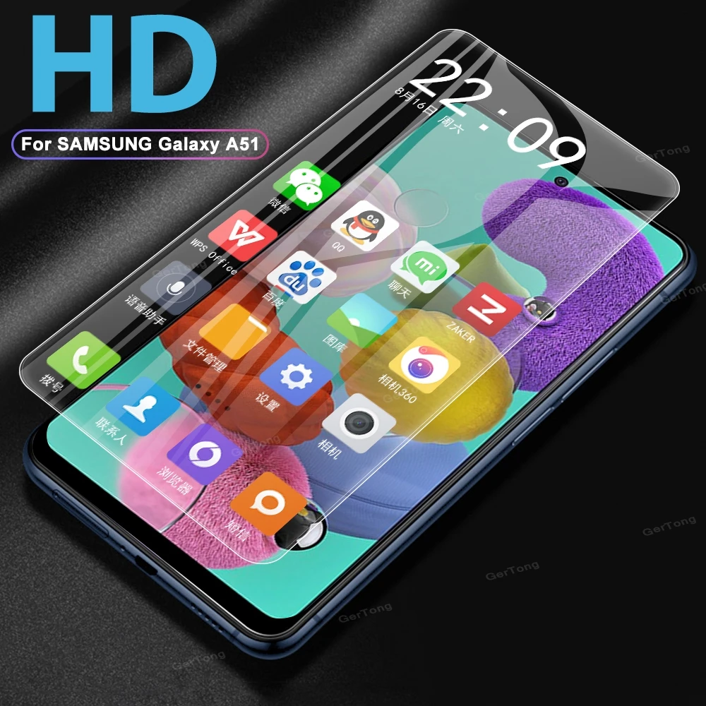 Защитное стекло для Samsung Galaxy A51 A71 A50 A70 закаленное с высокой прозрачностью