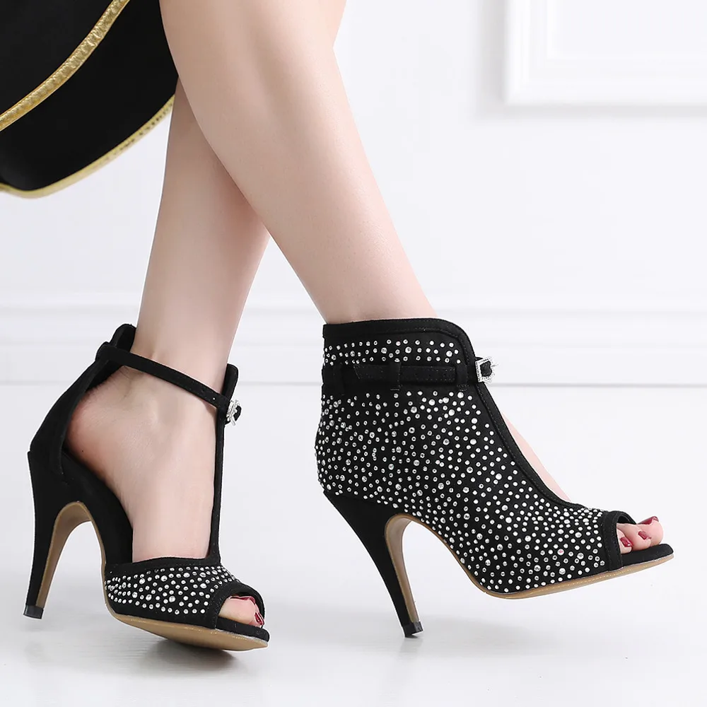 Скидки Сальса Джаз костюмы для бальных танцев на открытом воздухе социальных