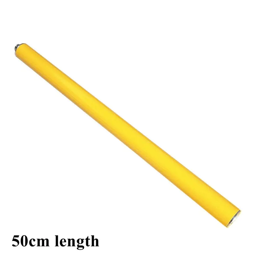 Новый алюминиевый желтый 50 см 1 64 длина стопы GPS антенна Удлинительный полюс 32 мм