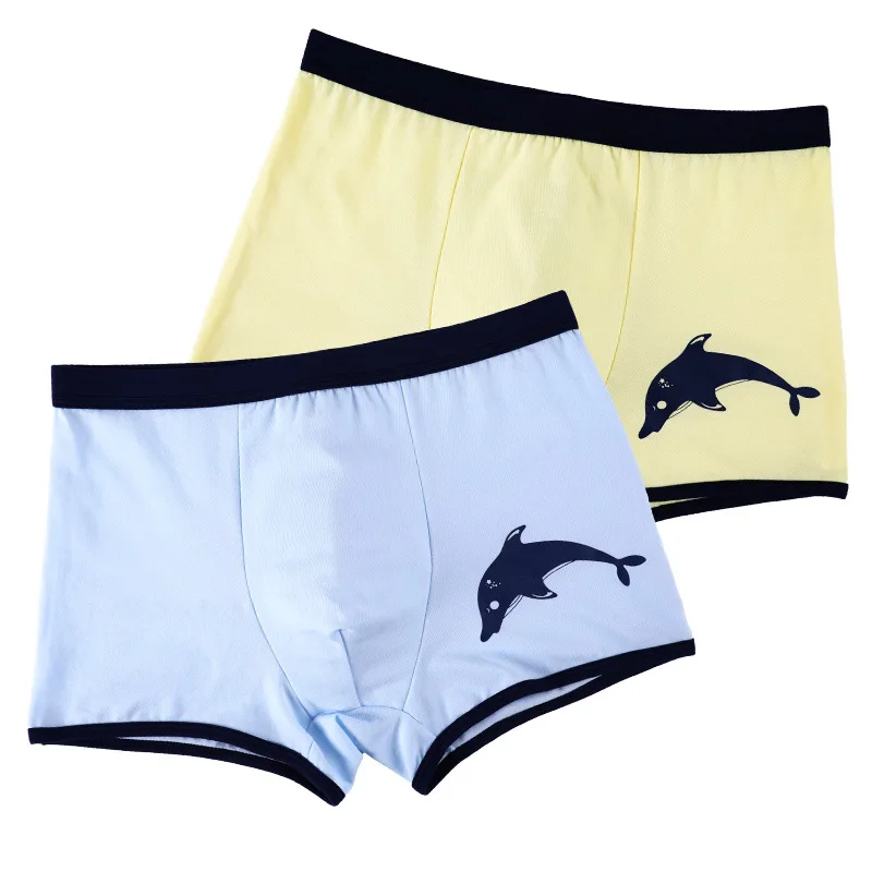 Детские шорты трусы-боксеры для маленьких мальчиков подростков От 3 до 15 лет 4