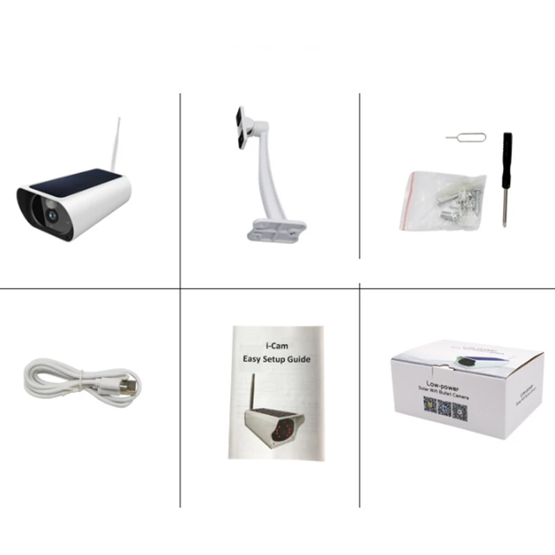 

Solar Remote WIFI Camera HD Security Surveillance Camera Outdoor Waterproof Wireless Camera