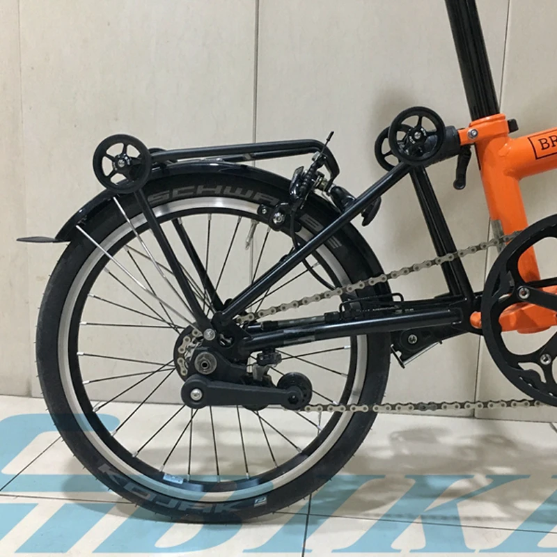 

TWTOPSE 150g Lightweight Bicycle Rack For Brompton Folding Bike Aluminum Rear Cargo Racks Cycling Bicycle Accessory Part Q Type