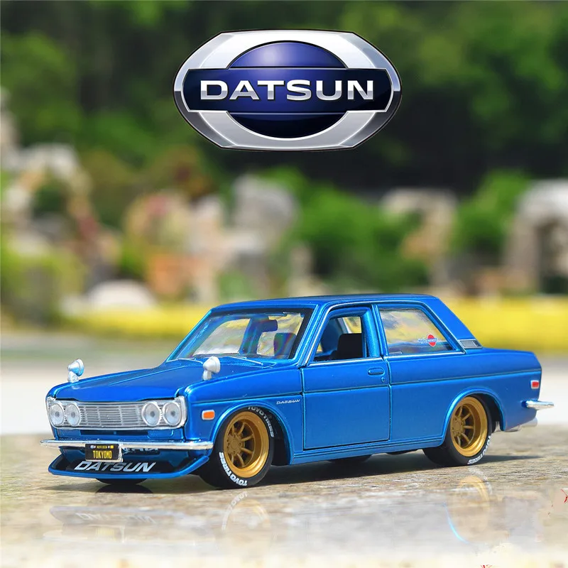 Maisto 1:24 Токийский дрифт 1971 Datsun 510 модифицированная модель автомобиля из сплава