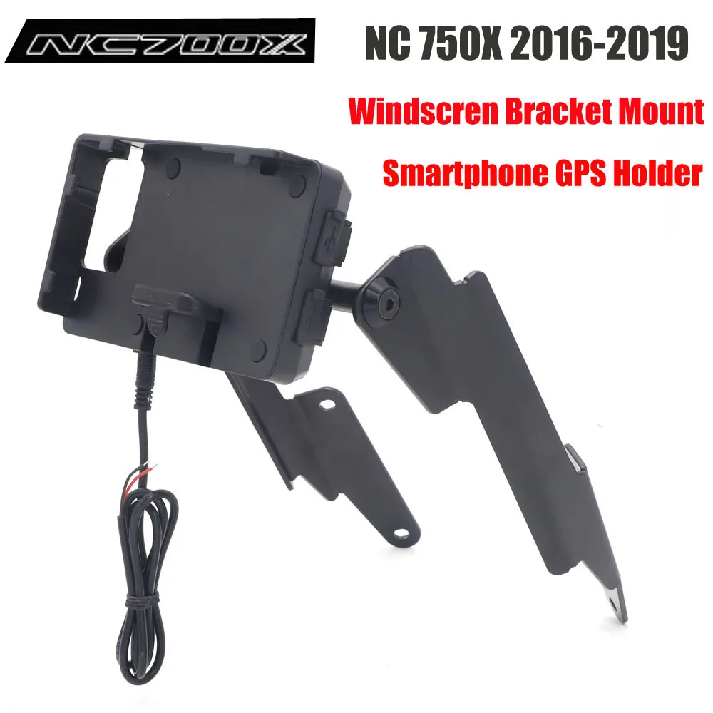 

Motorcycle Stand Holder Phone Mobile Phone GPS Navigation Plate Bracket for Honda NC750X 2016 - 2019 2018 2017 NC750 X NC 750X