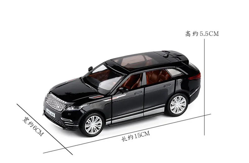 1/32 велар сплав внедорожная модель SUV Моделирование игрушечных автомобилей оттяните назад коллекция света музыкальный автомобиль игрушечная машинка для детей