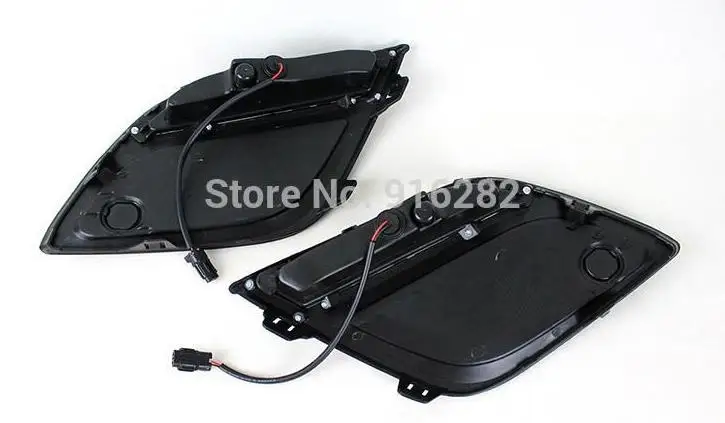 Скидка! Обшивка стиль и Водонепроницаемый12В СИД автомобильное DRL дневные ходовые