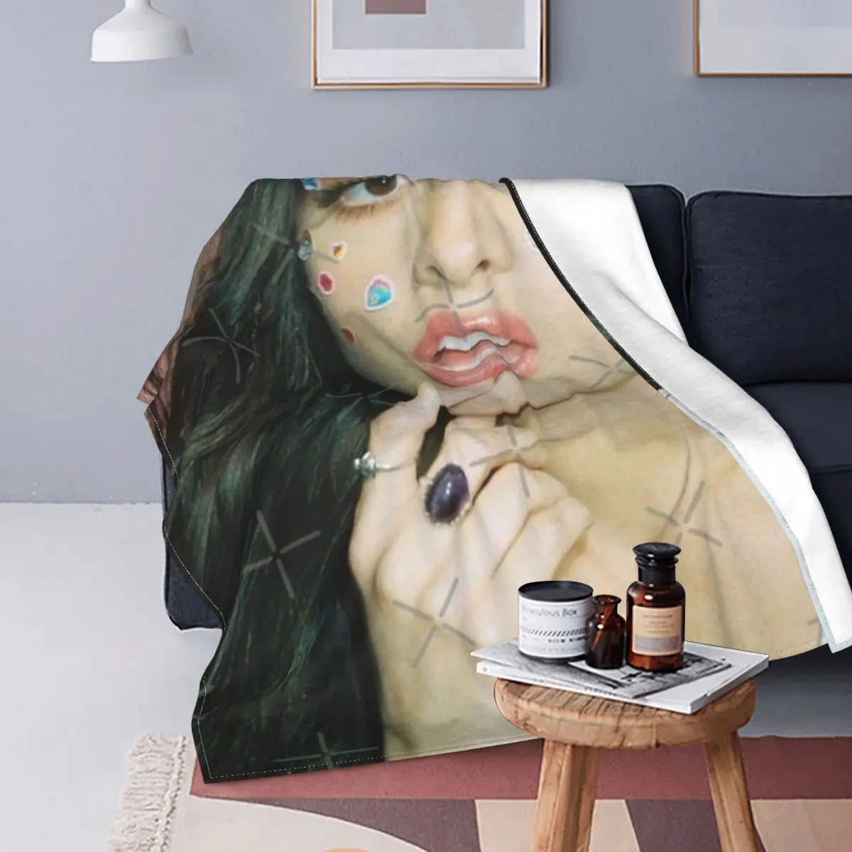 

Manta de muselina a cuadros para cama, manta para sofá, sudadera con capucha, pickick