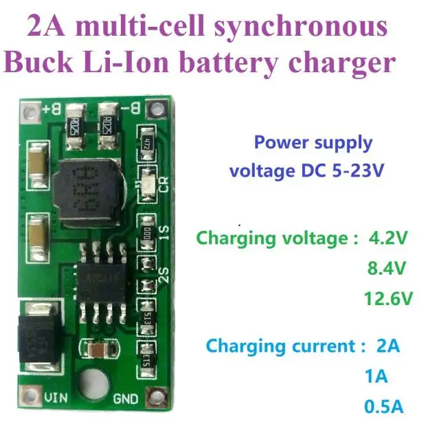1S 2S 3S cell Buck DC 5V 23V 6V 9V 12V 15V 19V до 4 2 V 8 12 6 8650 Li Ion Lipo модуль зарядного устройства