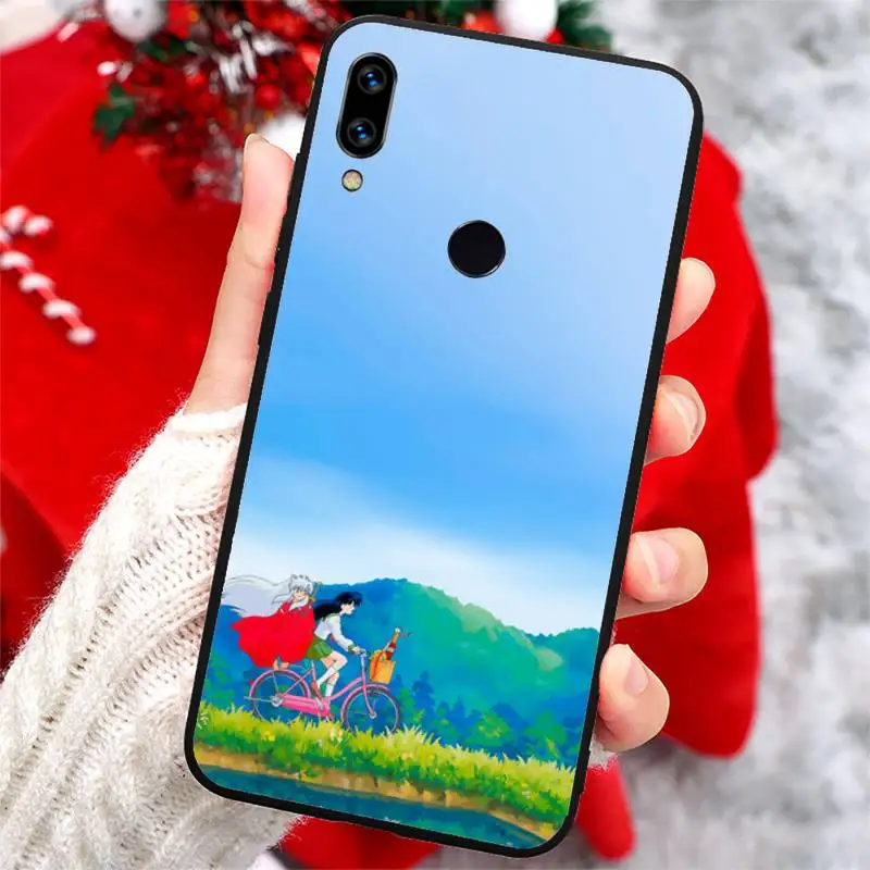

Inuyasha Japan Anime kagome Phone Case For Xiaomi Redmi note 7 8 9 t k30 max3 9 s 10 pro lite