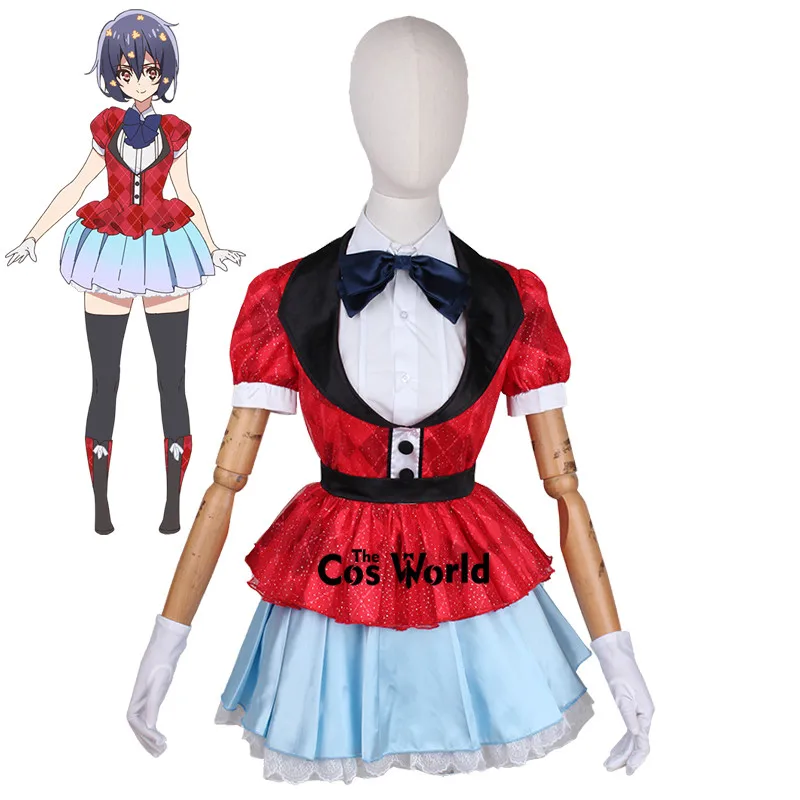 

ZOMBIE LAND SAGA Mizuno Ai Idol Dress Outfit Anime Cosplay Costumes
