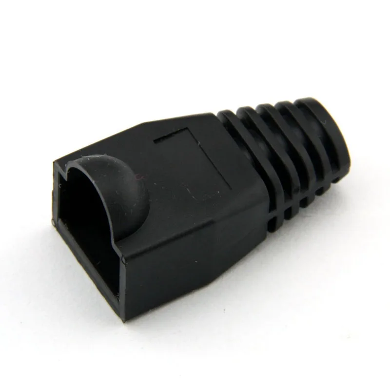 100 шт. RJ45 Cat6 Cat5E Ethernet кабель Snagless крышка деформация сброс загрузки LHB99|Компьютерные