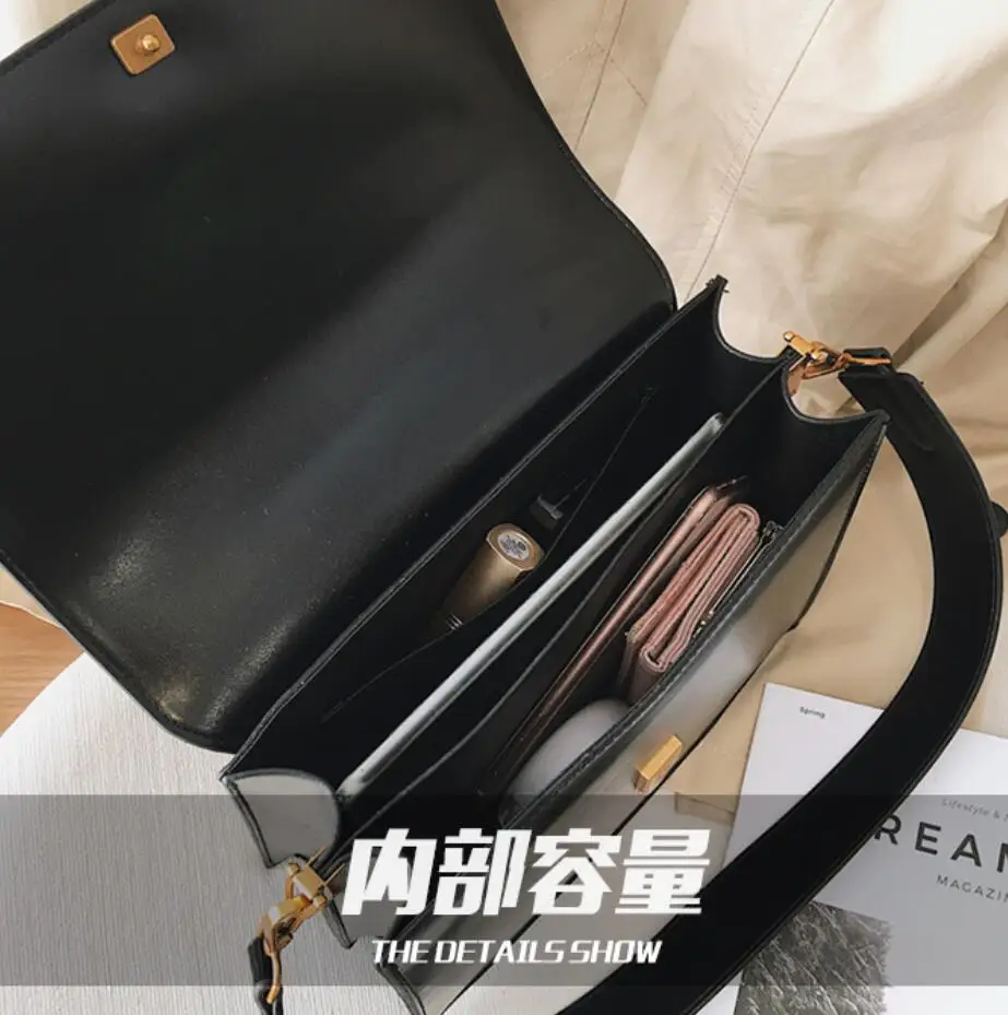 

European Fashion Simple Women's Designer Handbag 2021 New Quality PU Leather Women Tote bag Alligator Shoulder Crossbody Bags