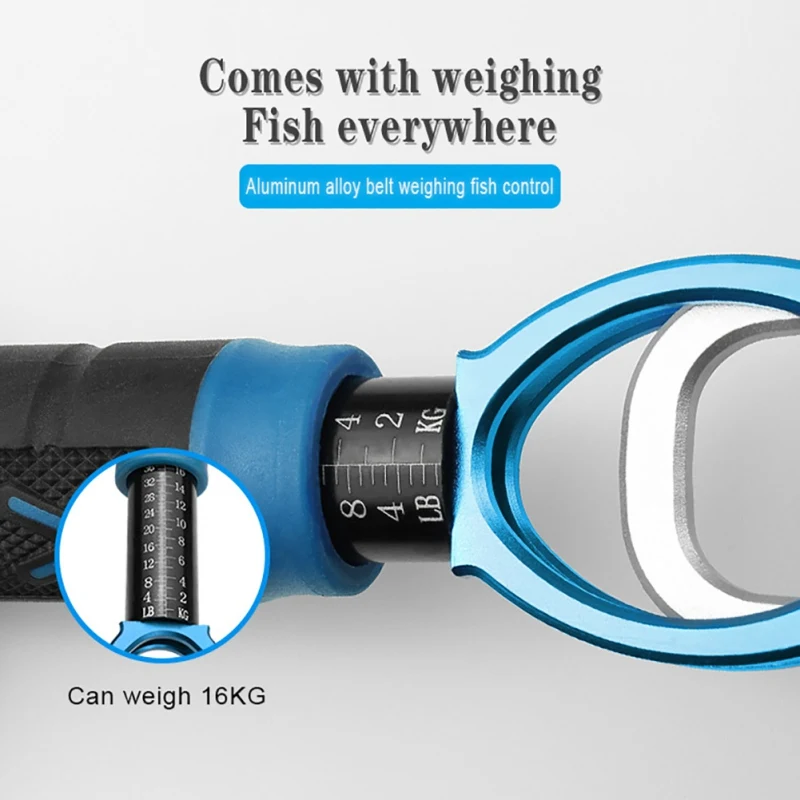 

New Portable Aluminum Alloy Fishing Grip Multifunctional Fishing Tools Pliers And Fish Grip Set Fishing Pliers Split Ring Cutter