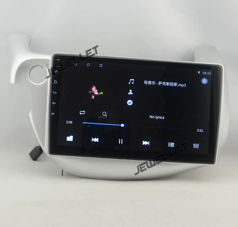 10 1 "четырехъядерный 2.5D ips экран Android Автомобильный gps Радио навигатор для Honda fit