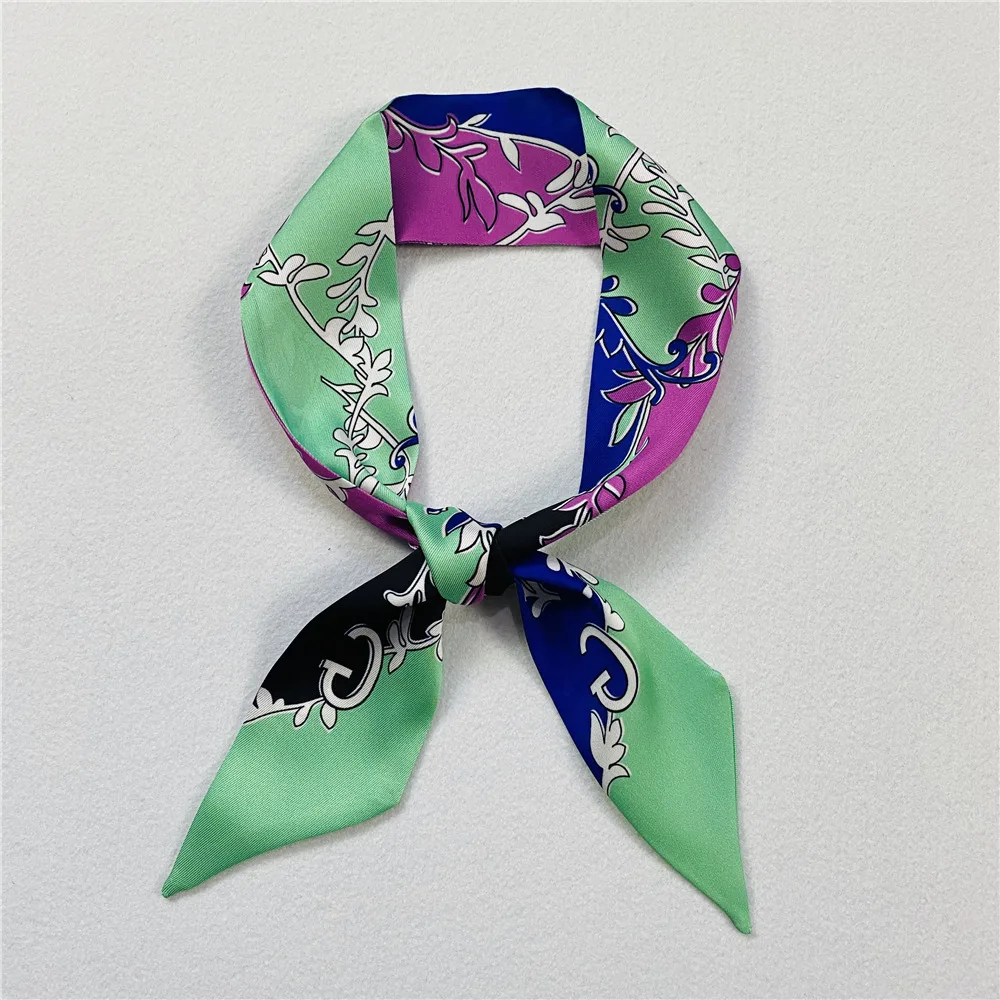 G облегающая сумка шарф хиджаб бренд Femme бандана шелковые шарфы для женщин модная