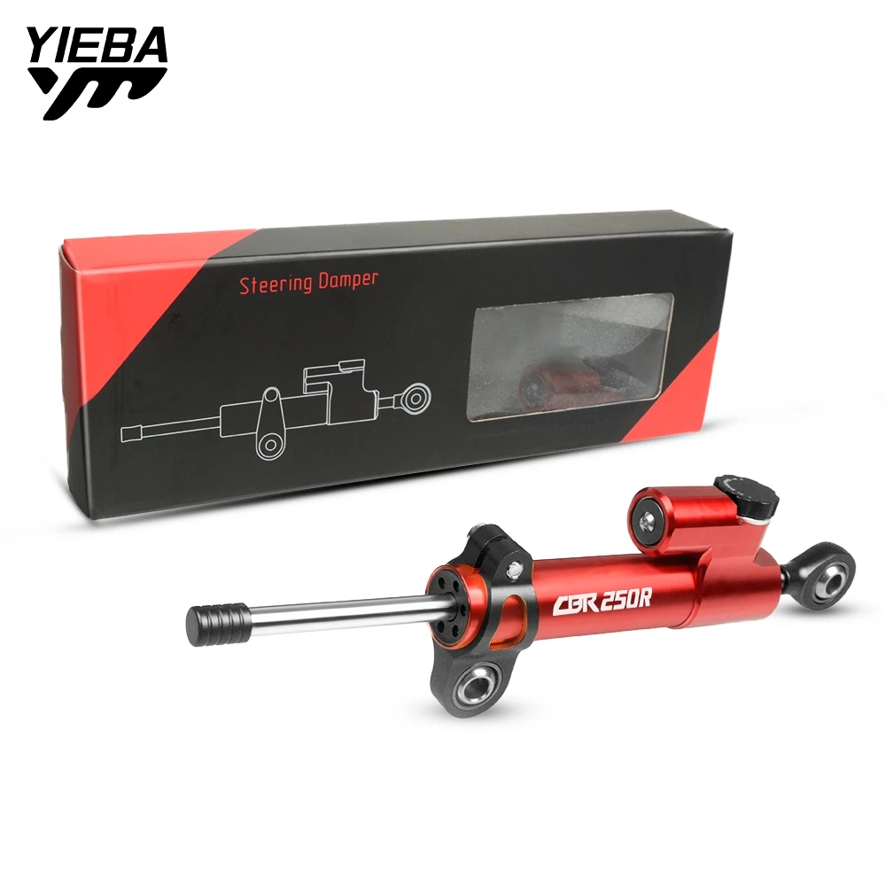 Для HONDA CBR250R 2011-2013 CBR 250R 2012 мотоциклетный демпфер руля стабилизация безопасности контроль Кронштейн монтажный комплект мотоцикл
