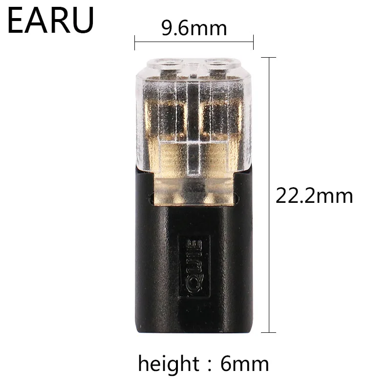 Пружинный соединительный провод 2p 10 шт. без сварки винтов быстрый соединитель