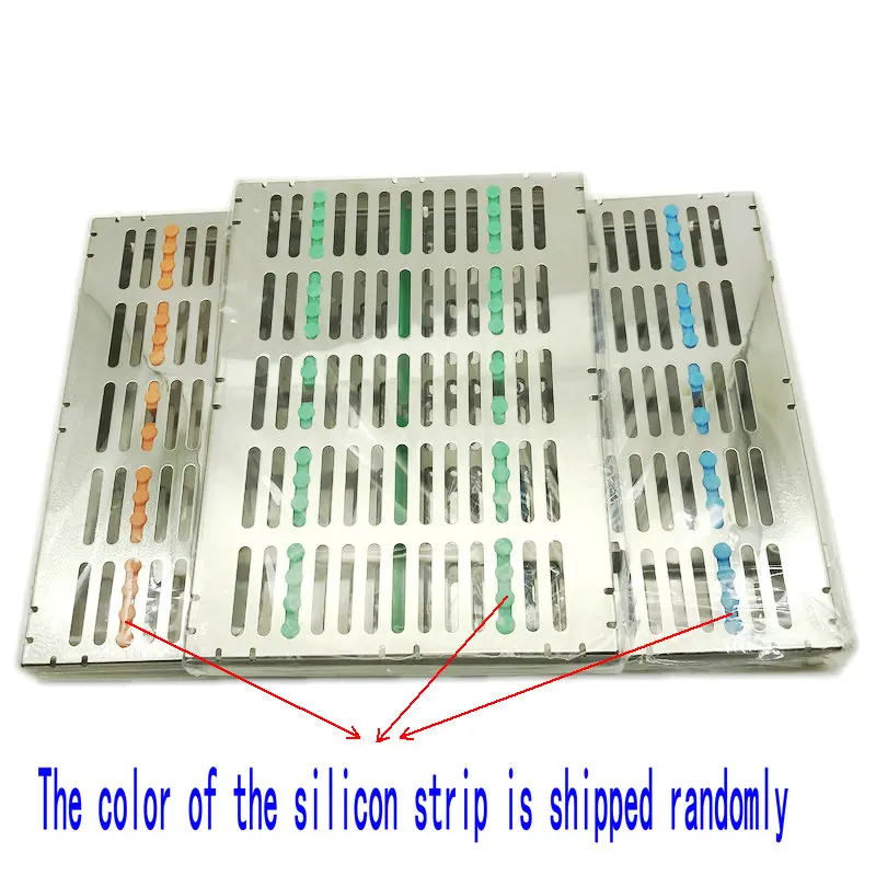 

Dental Sterilization Cassette Rack Tray Box for 20 Surgical Instruments Sale!!