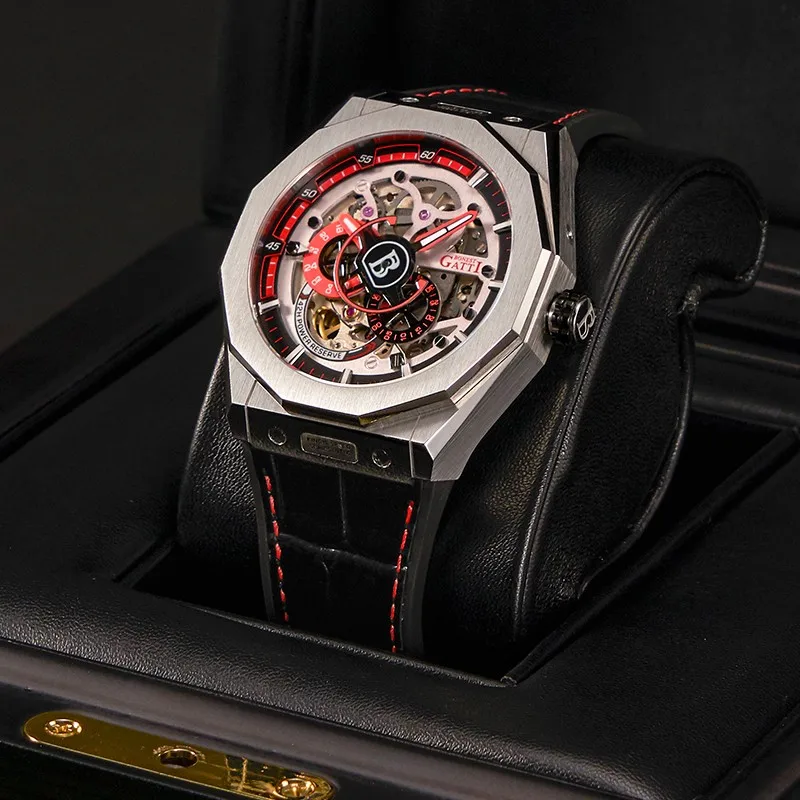 GATTI 2020 автоматические часы для мужчин s Высокое качество Бизнес Мужские