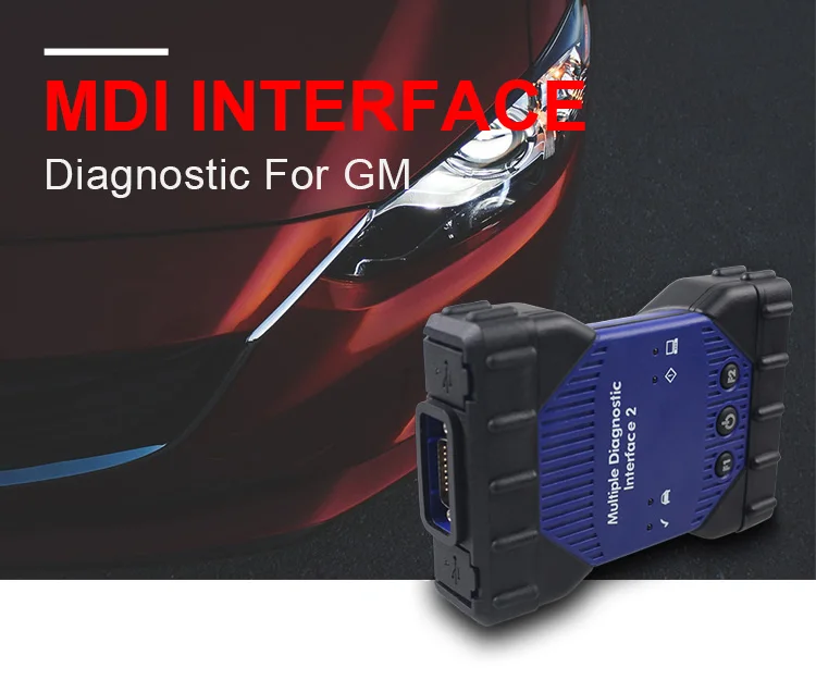 MDI1 в новом MDI2 корпусе MDI несколько диагностический интерфейс MDI USB wifi многоязычный сканер HDD программное обеспечение GDS2 и Tech2Win