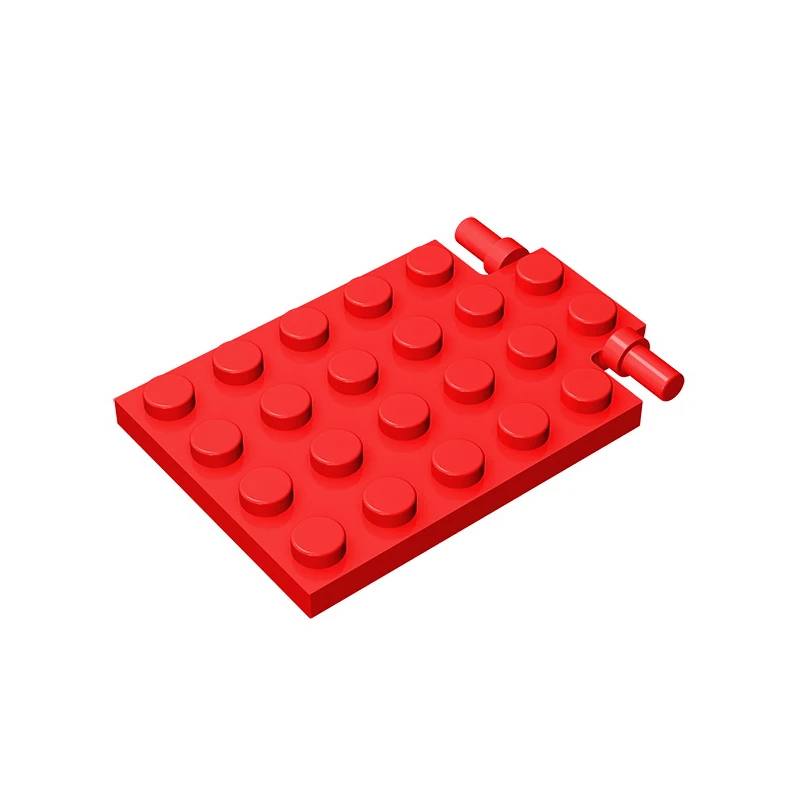 Gobrick GDS-844 Plate модифицированный 4x6 с ловушкой дверной шарнир совместим 92099 блоками