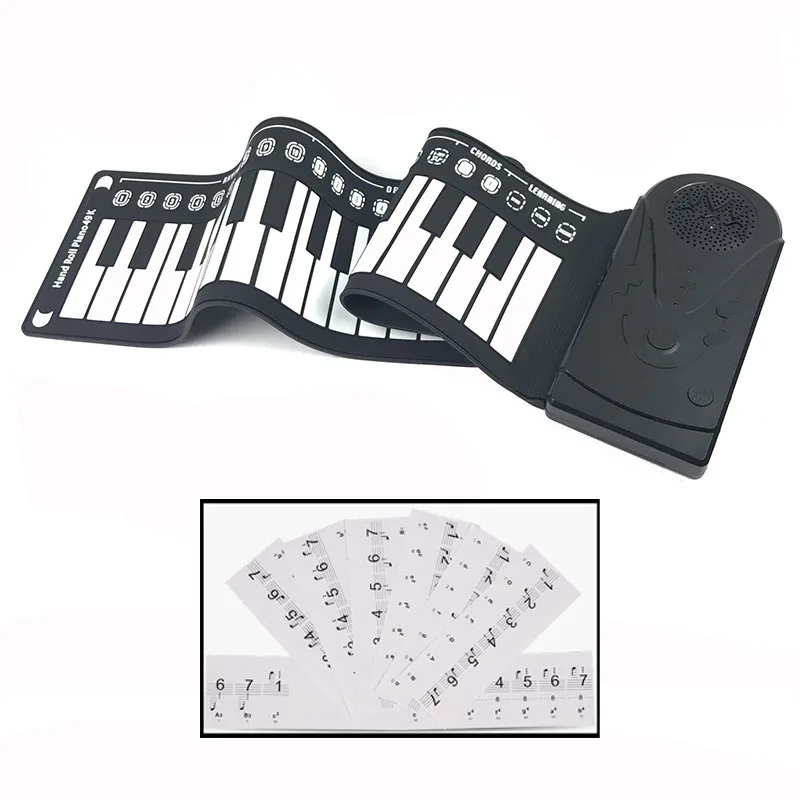 Electronic Organ Music Keyboard Theone 88 Keys Children Electronic Organ Flexible Teclado Instrumento Birthday Present XR50DZQ