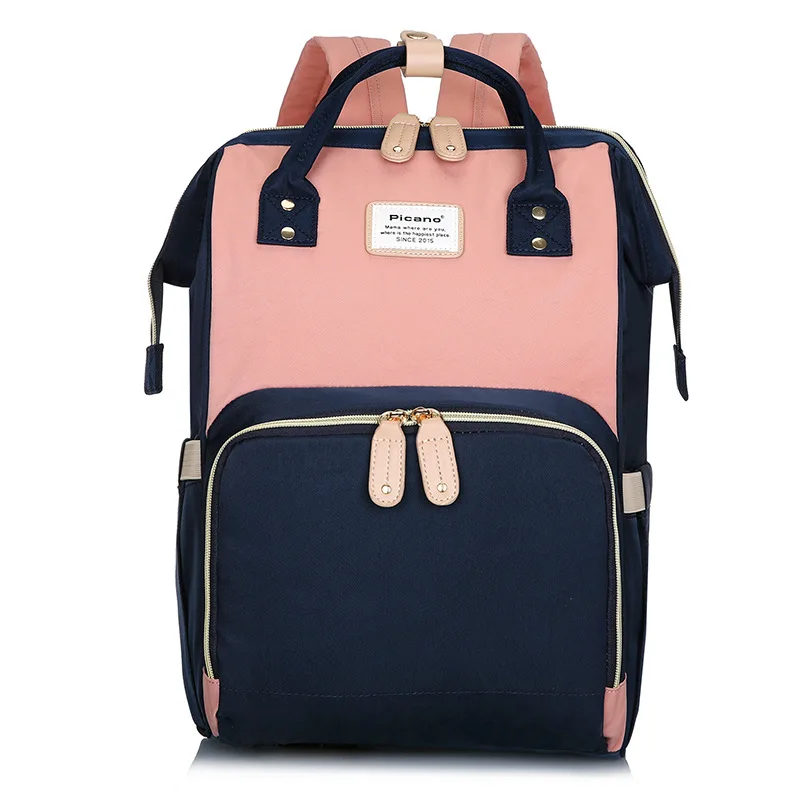 

Многофункциональная дорожная сумка-рюкзак для подгузников, вместительная водонепроницаемая сумка BMY005