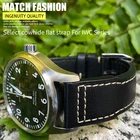 Ремешок для часов из коровьей кожи, браслет из телячьей кожи для IWC Pilot Portfino Mark  IW3270