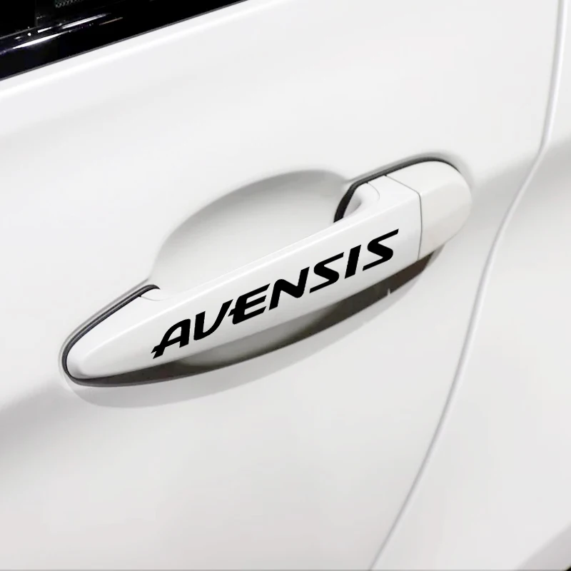 Декоративные наклейки на дверные ручки зеркало заднего вида для Toyota Avensis t25 t27